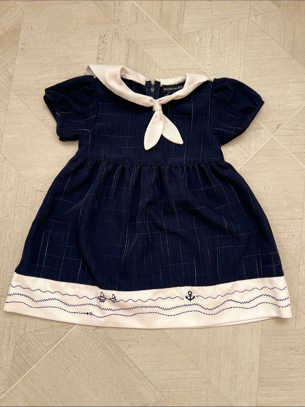 Ralph Lauren nautical theme toddler dress 3T